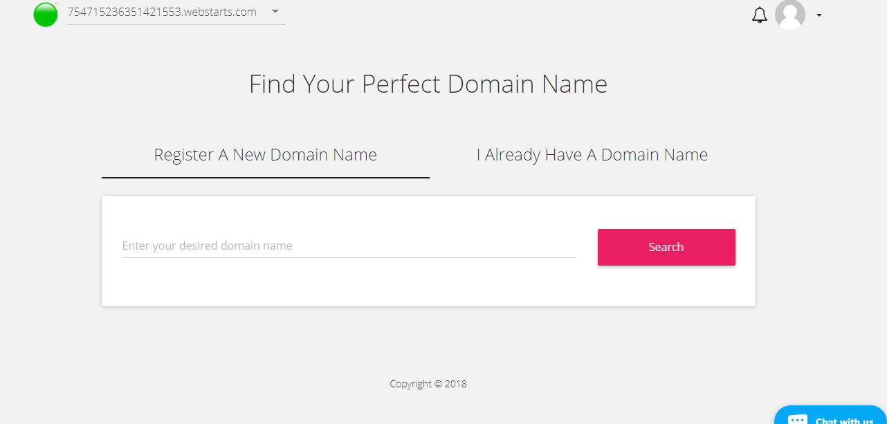Скриншот (снимок экрана) WebStarts