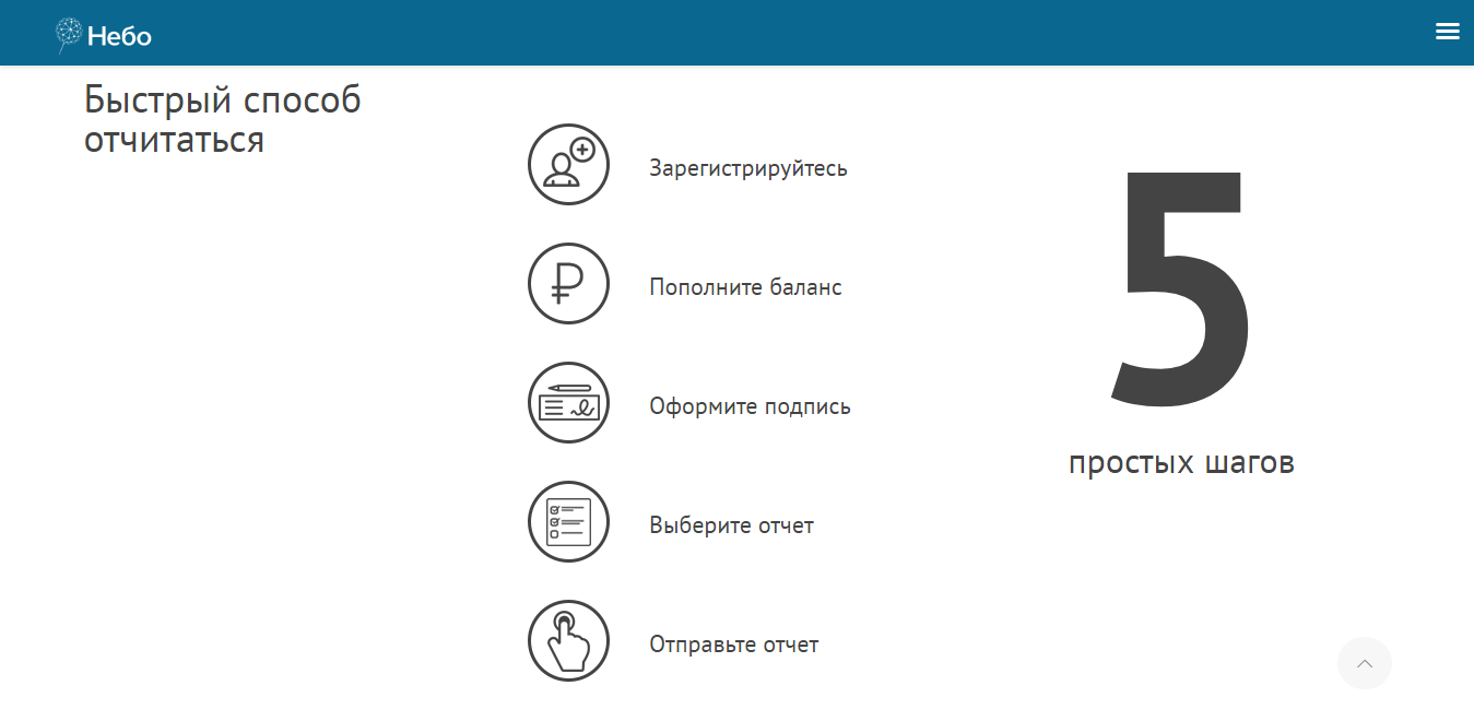 Скриншот (снимок экрана) небо бухгалтерия
