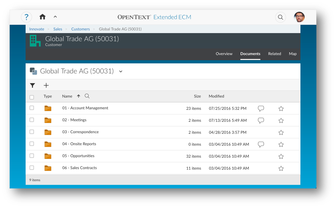 Скриншот (снимок экрана) Documentum