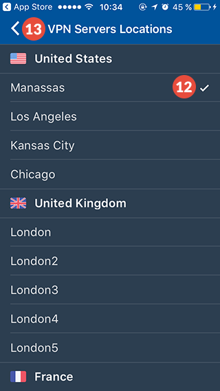 Скриншот (снимок экрана) CactusVPN