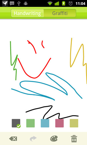 Скриншот (снимок экрана) Gnote