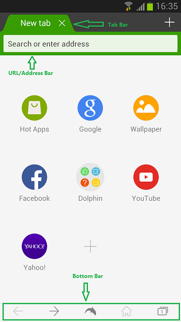 Скриншот (снимок экрана) Dolphin