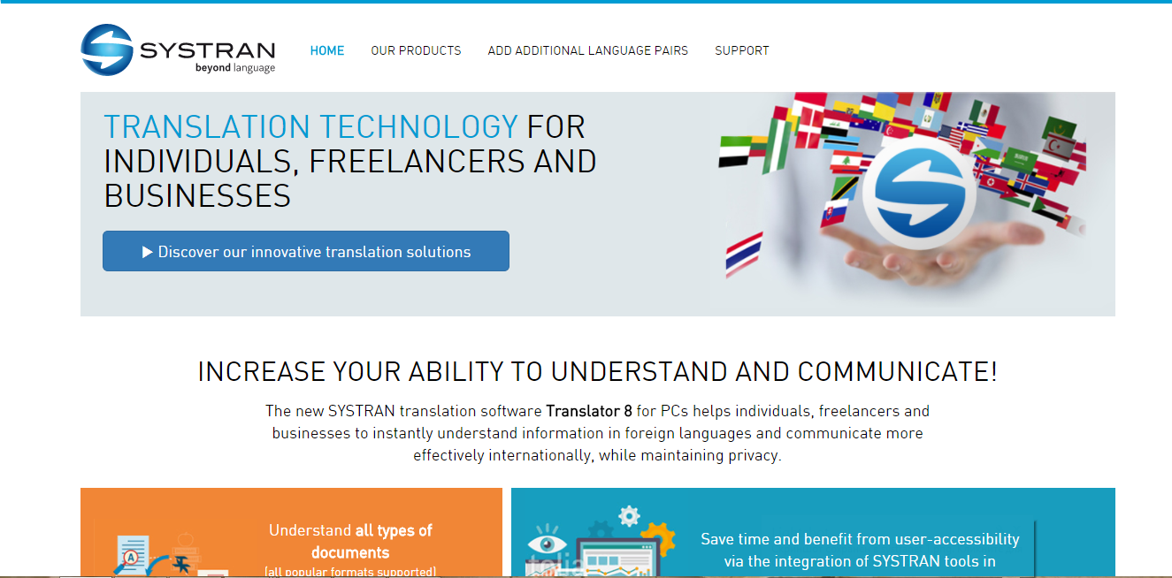 Скриншот (снимок экрана) SYSTRANet