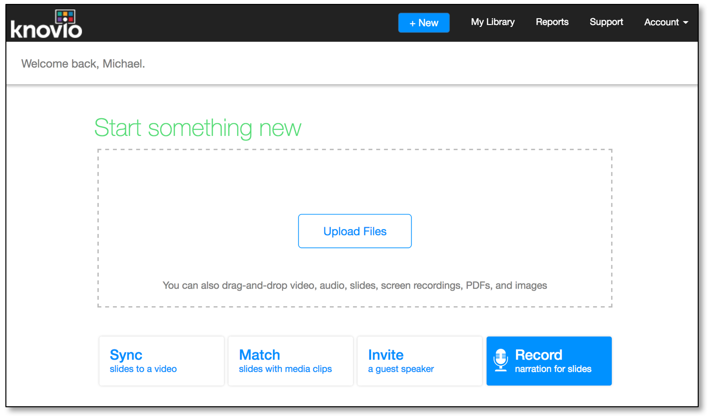 Скриншот (снимок экрана) Knovio