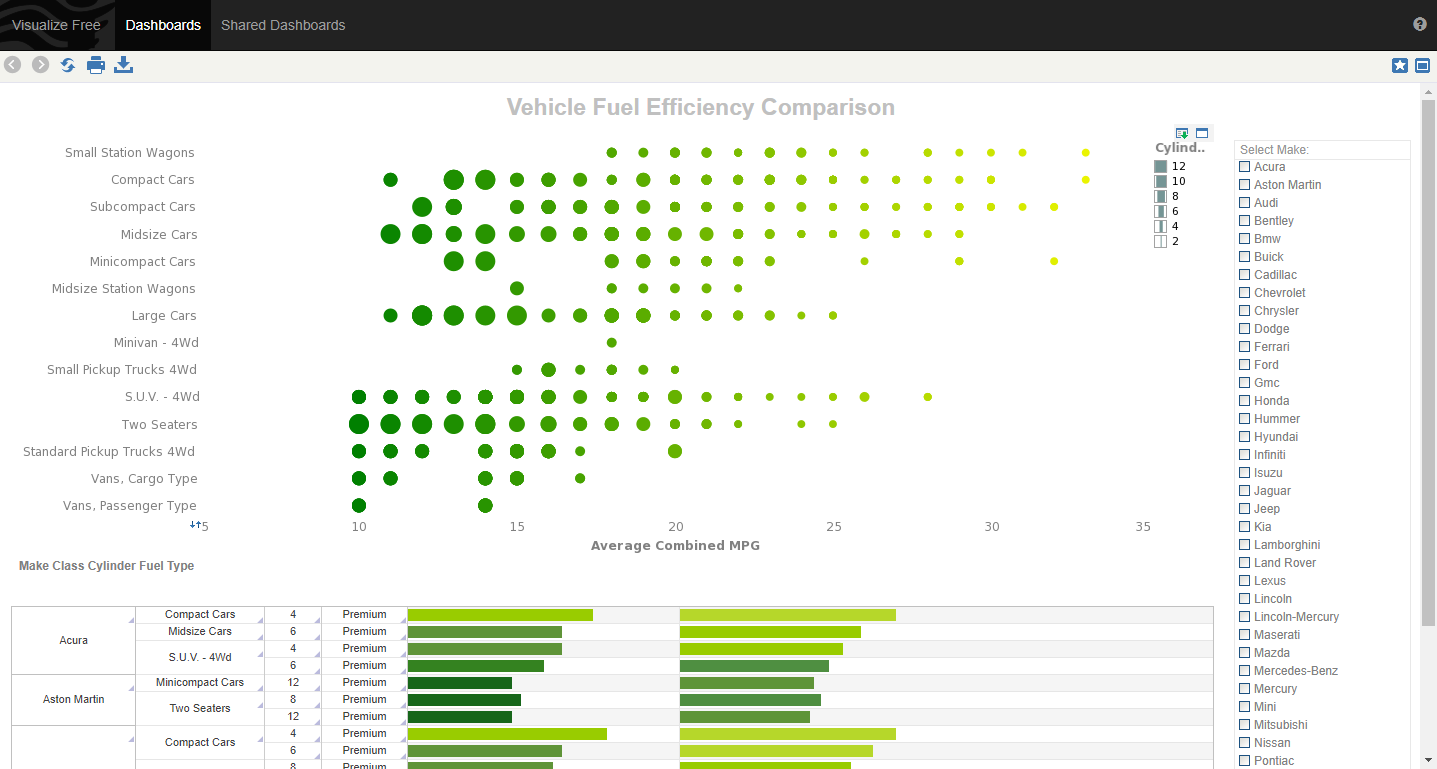 Скриншот (снимок экрана) Visualize Free