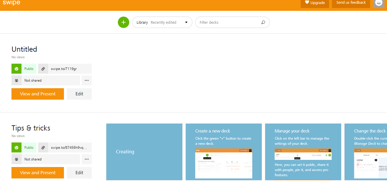 Скриншот (снимок экрана) Swipe
