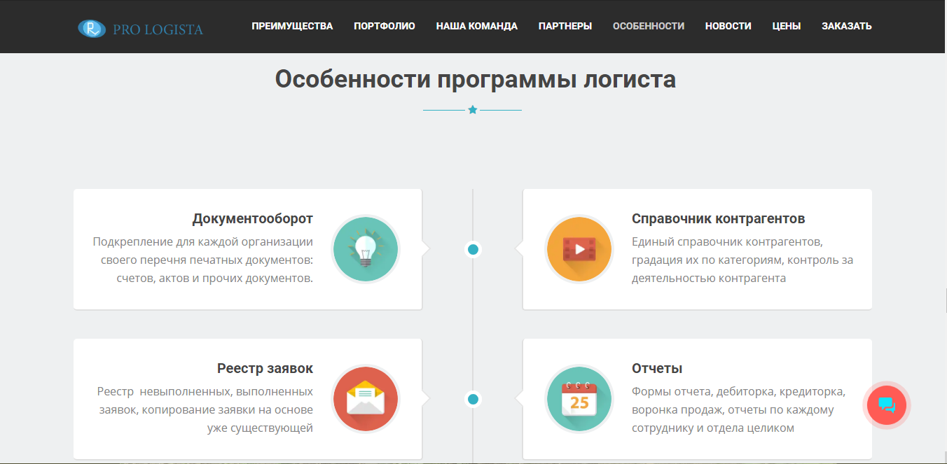 Скриншот (снимок экрана) Prologista