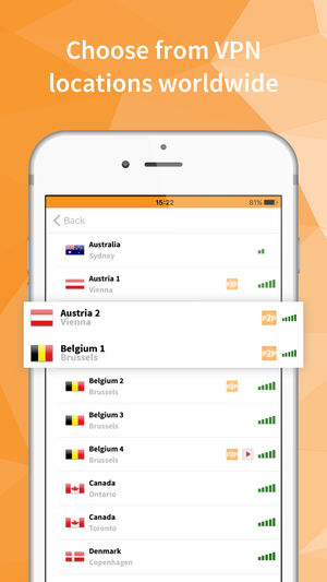 Скриншот (снимок экрана) Goose VPN