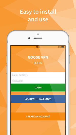 Скриншот (снимок экрана) Goose VPN