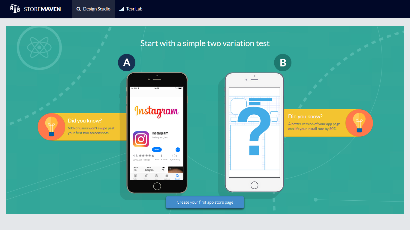 Скриншот (снимок экрана) Storemaven