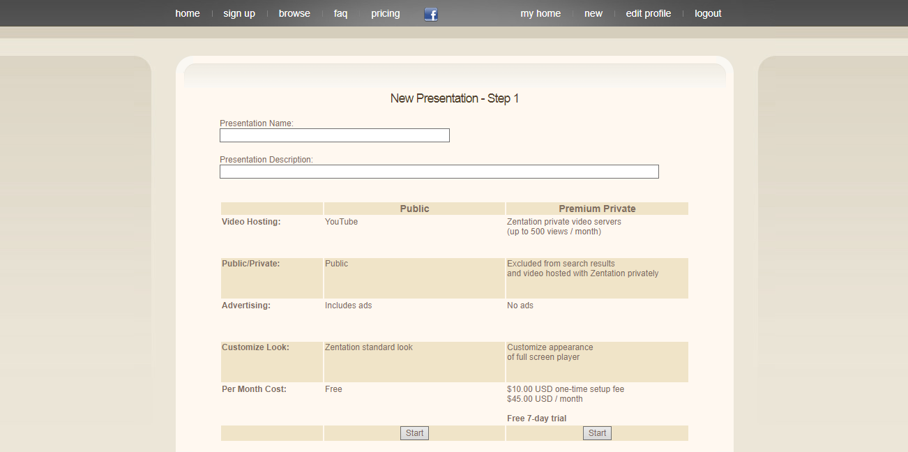 Скриншот (снимок экрана) Zentation