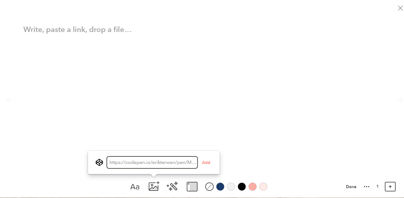 Скриншот (снимок экрана) Paste