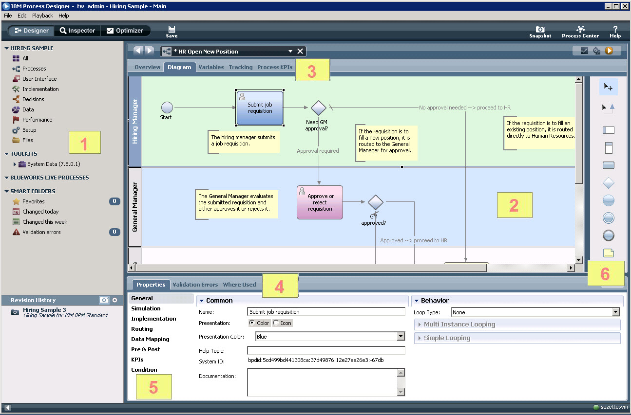 Скриншот (снимок экрана) Ibm Bpm
