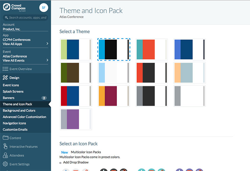 Скриншот (снимок экрана) CrowdCompass