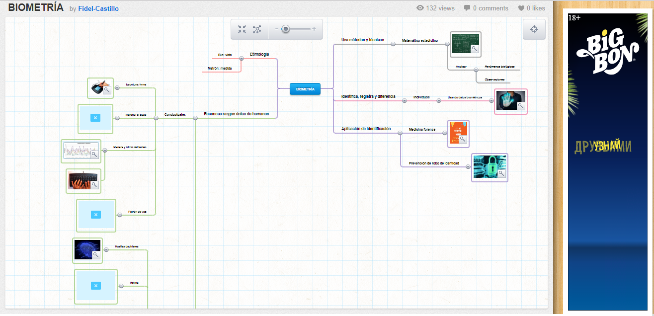 Скриншот (снимок экрана) Mind42