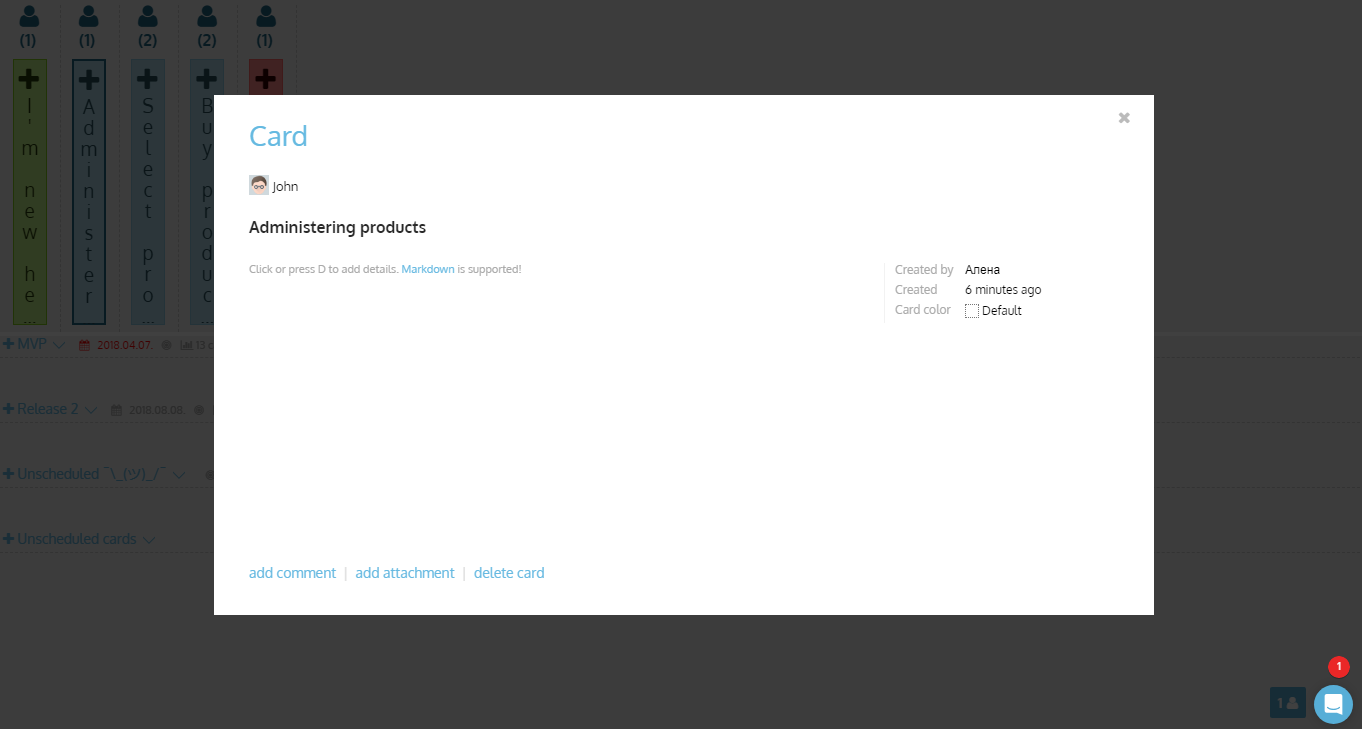 Скриншот (снимок экрана) StoriesOnBoard