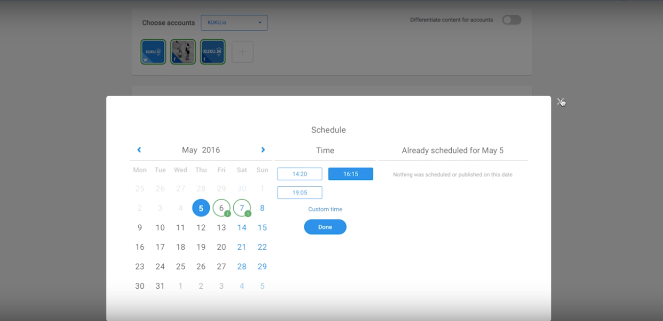Скриншот (снимок экрана) KUKU.io
