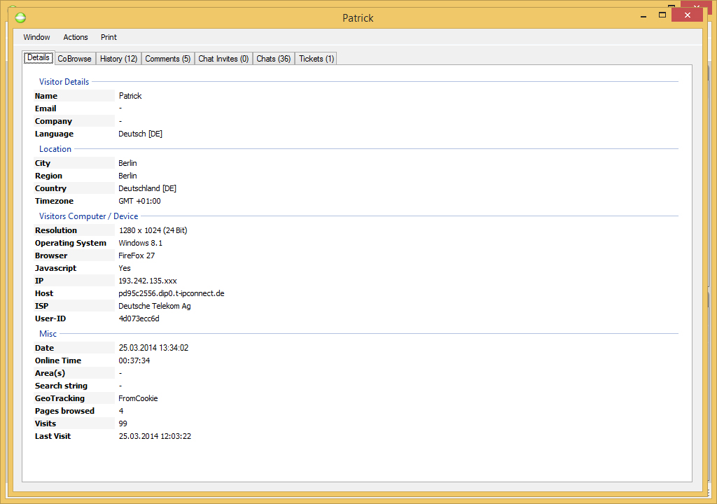 Скриншот (снимок экрана) Live!Zilla