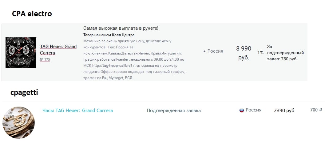 Скриншот (снимок экрана) CPAelectro