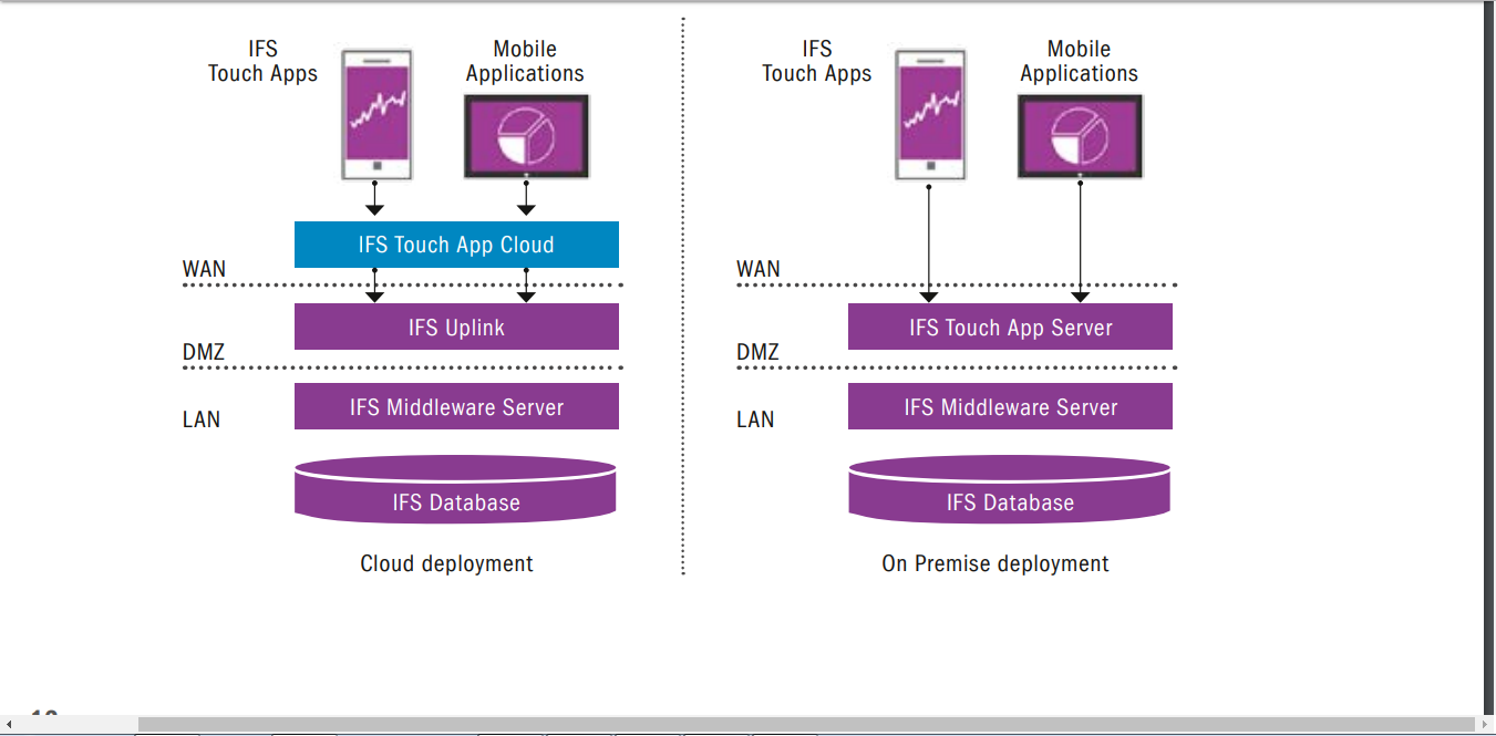 Скриншот (снимок экрана) IFS Application