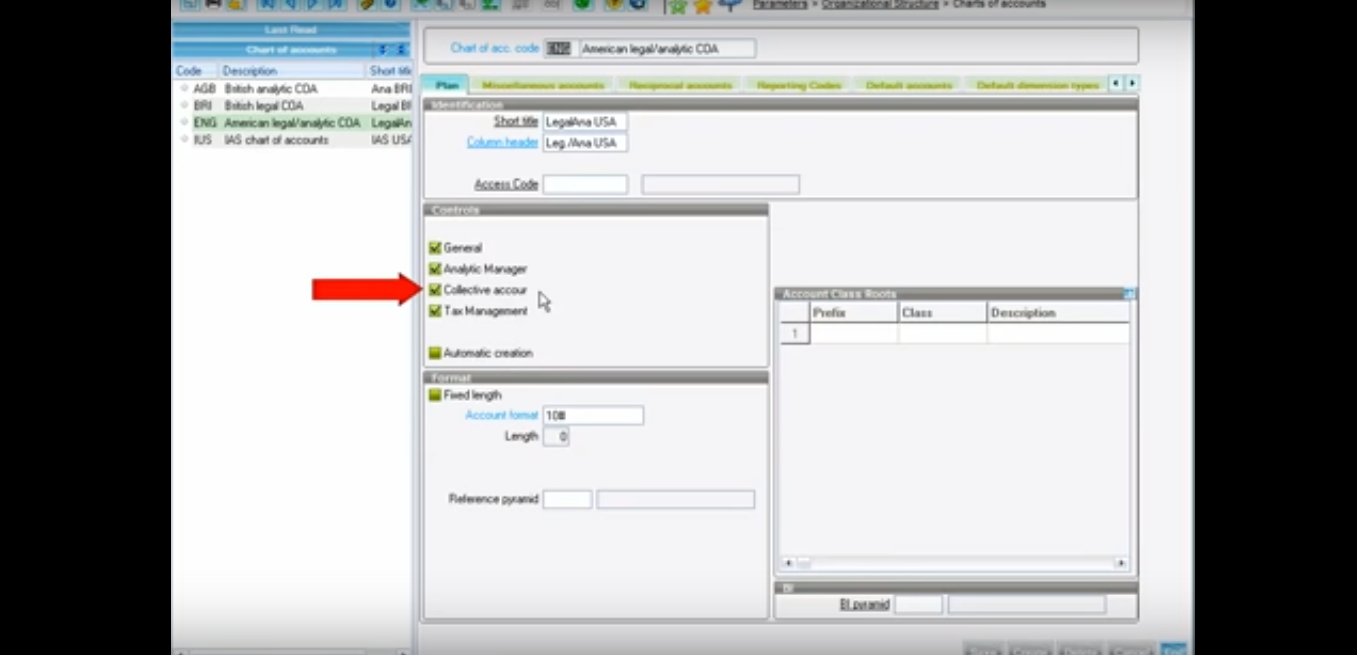 Скриншот (снимок экрана) Sage ERP