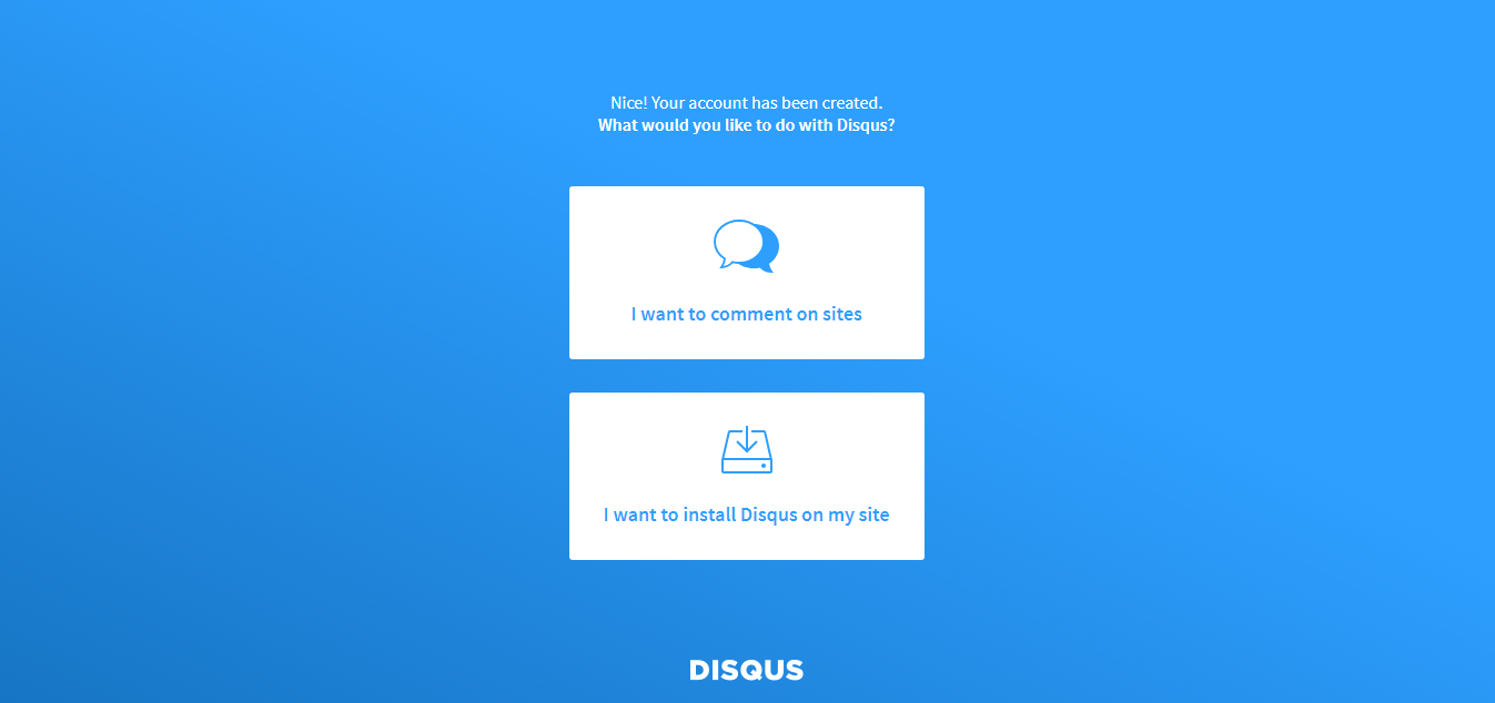 Скриншот (снимок экрана) Disqus