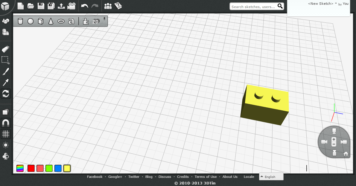 Скриншот (снимок экрана) 3DTin