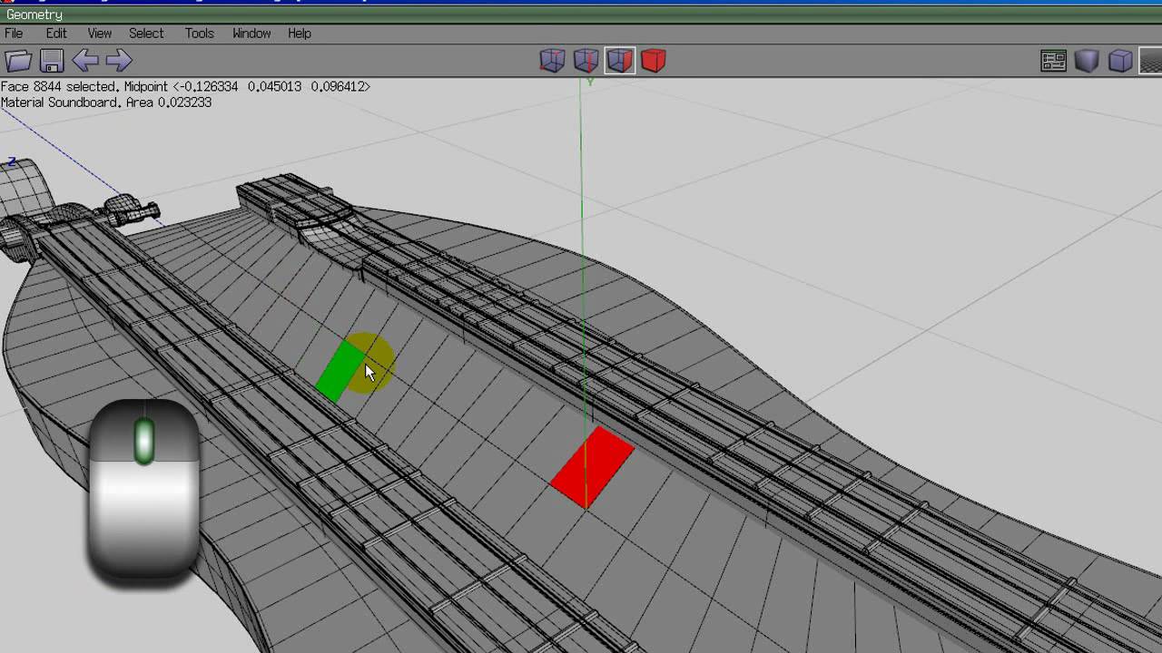 Скриншот (снимок экрана) Wings 3D