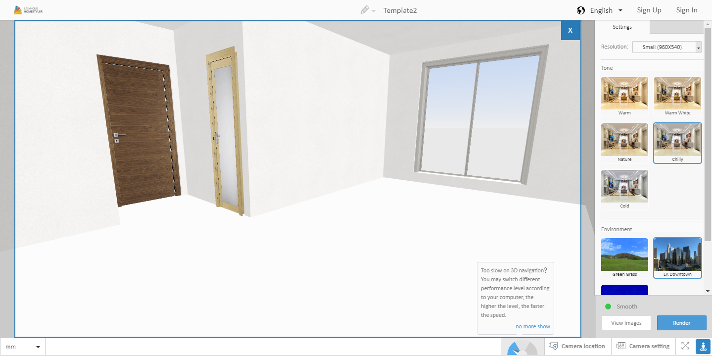 Скриншот (снимок экрана) Homestyler