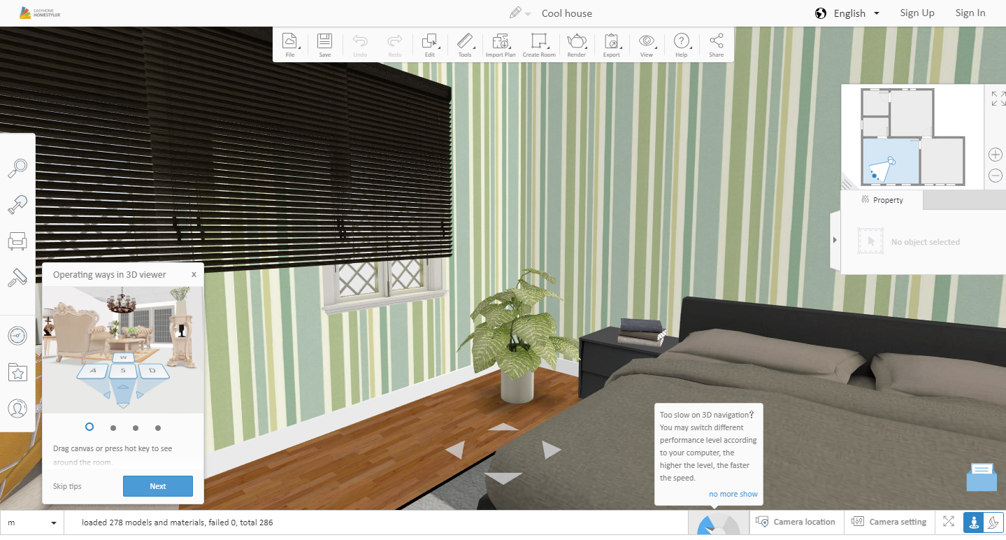 Скриншот (снимок экрана) Homestyler
