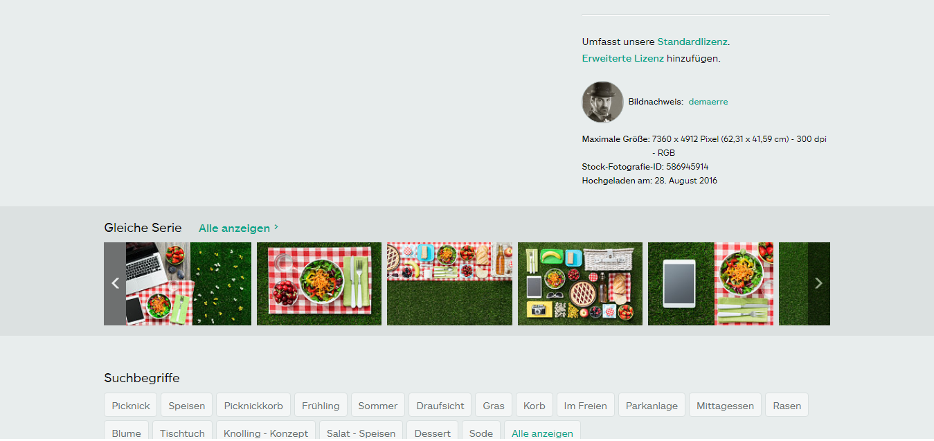 Скриншот (снимок экрана) iStockphoto
