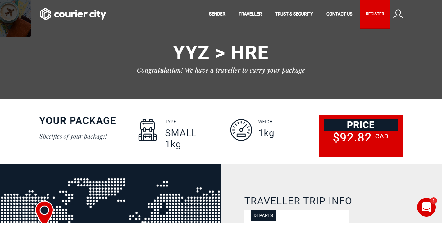 Скриншот (снимок экрана) Courier City