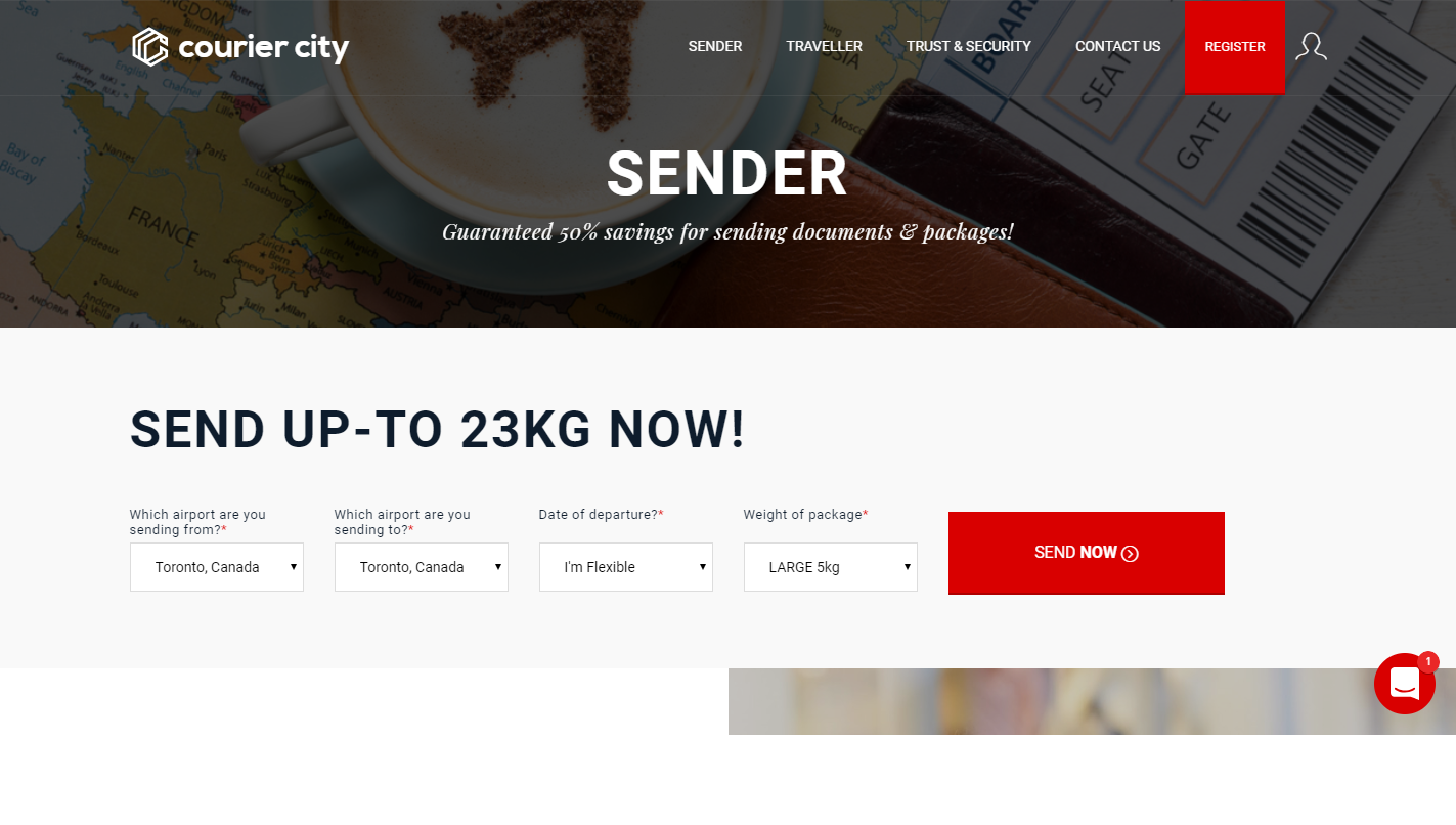 Скриншот (снимок экрана) Courier City