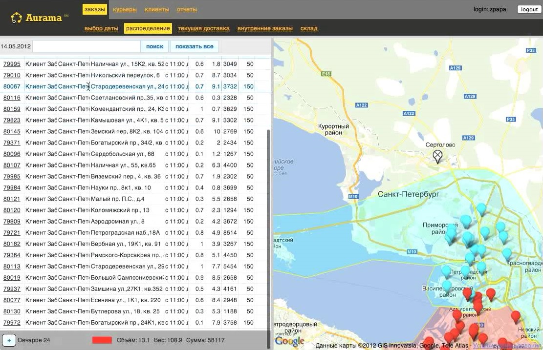 Скриншот (снимок экрана) Aurama