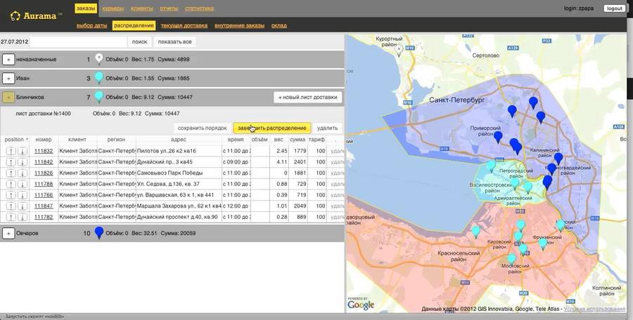 Скриншот (снимок экрана) Aurama
