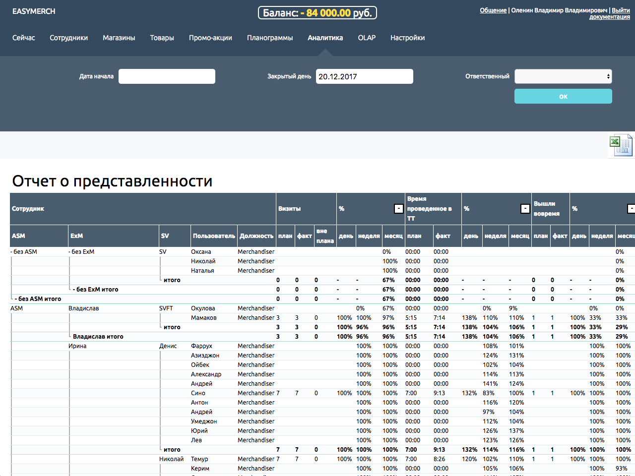 Скриншот (снимок экрана) EasyMerch