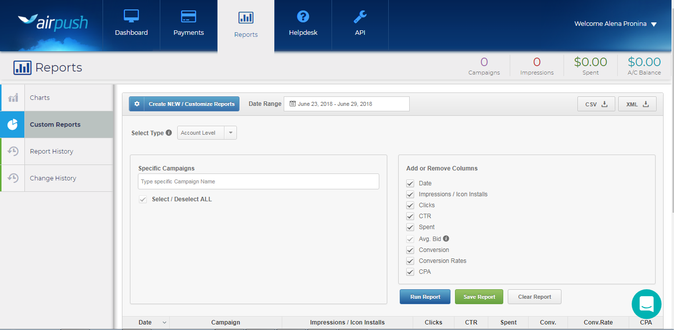 Скриншот (снимок экрана) Airpush
