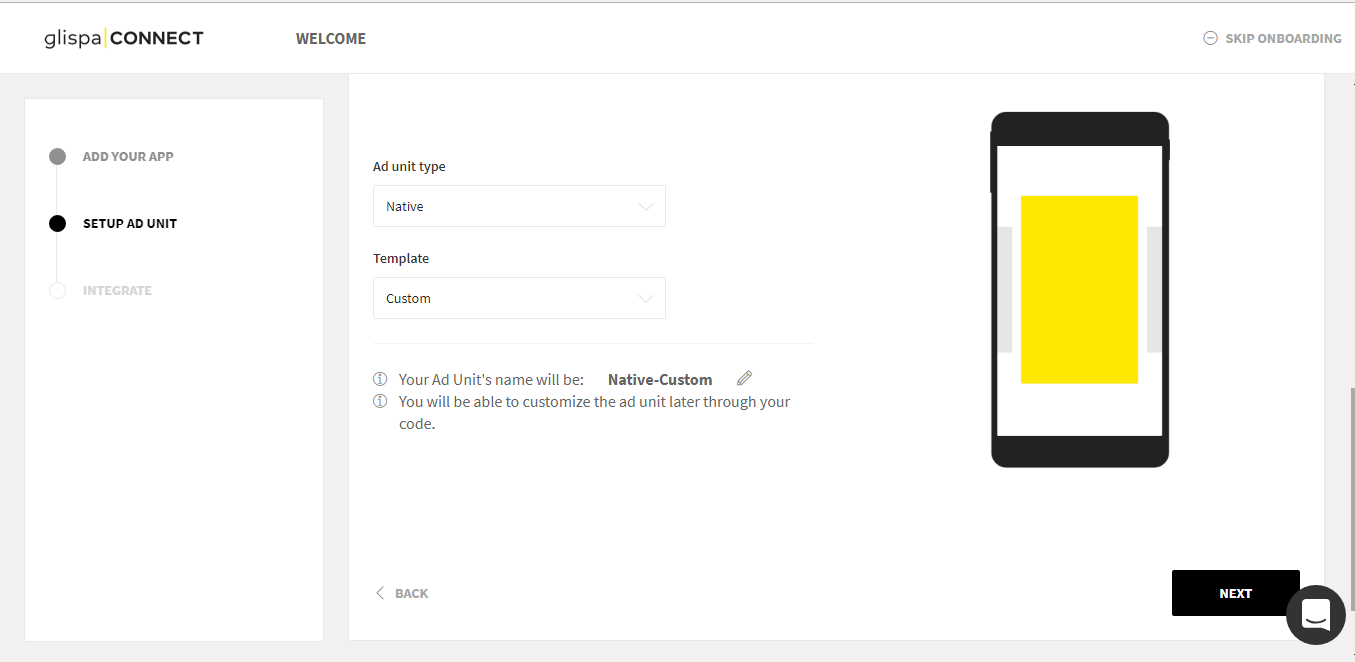 Скриншот (снимок экрана) Glispa