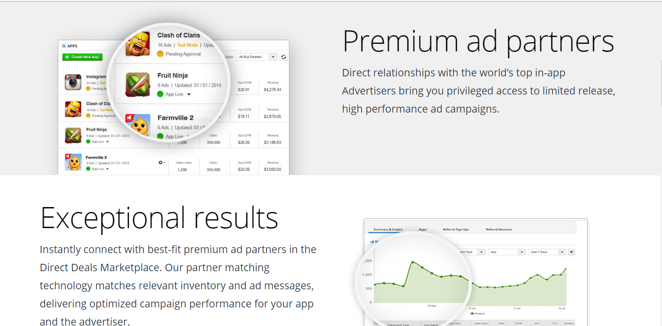Скриншот (снимок экрана) LeadBolt