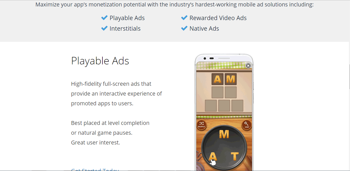 Скриншот (снимок экрана) LeadBolt