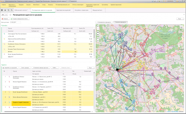 Скриншот (снимок экрана) Мегалогист TMS