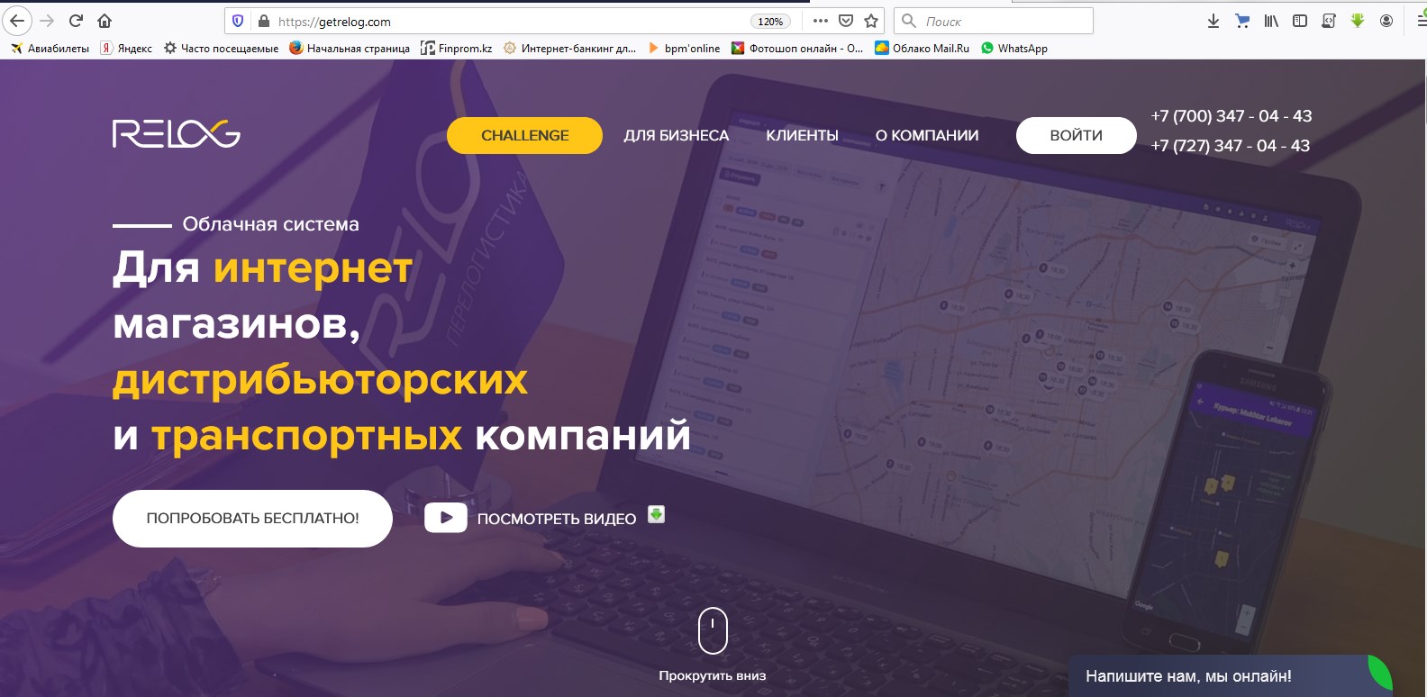 Скриншот (снимок экрана) RELOG